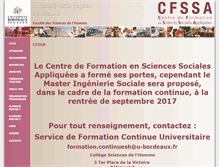 Tablet Screenshot of cfssa.u-bordeaux2.fr