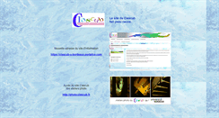 Desktop Screenshot of clascub.u-bordeaux2.fr
