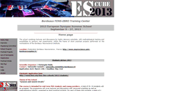 Desktop Screenshot of escube.u-bordeaux2.fr