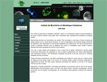 Tablet Screenshot of ibgc.u-bordeaux2.fr